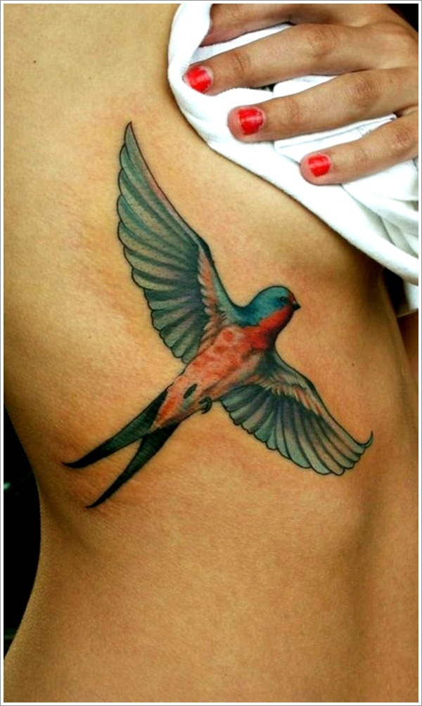 Swallow Bird Tattoo For Men